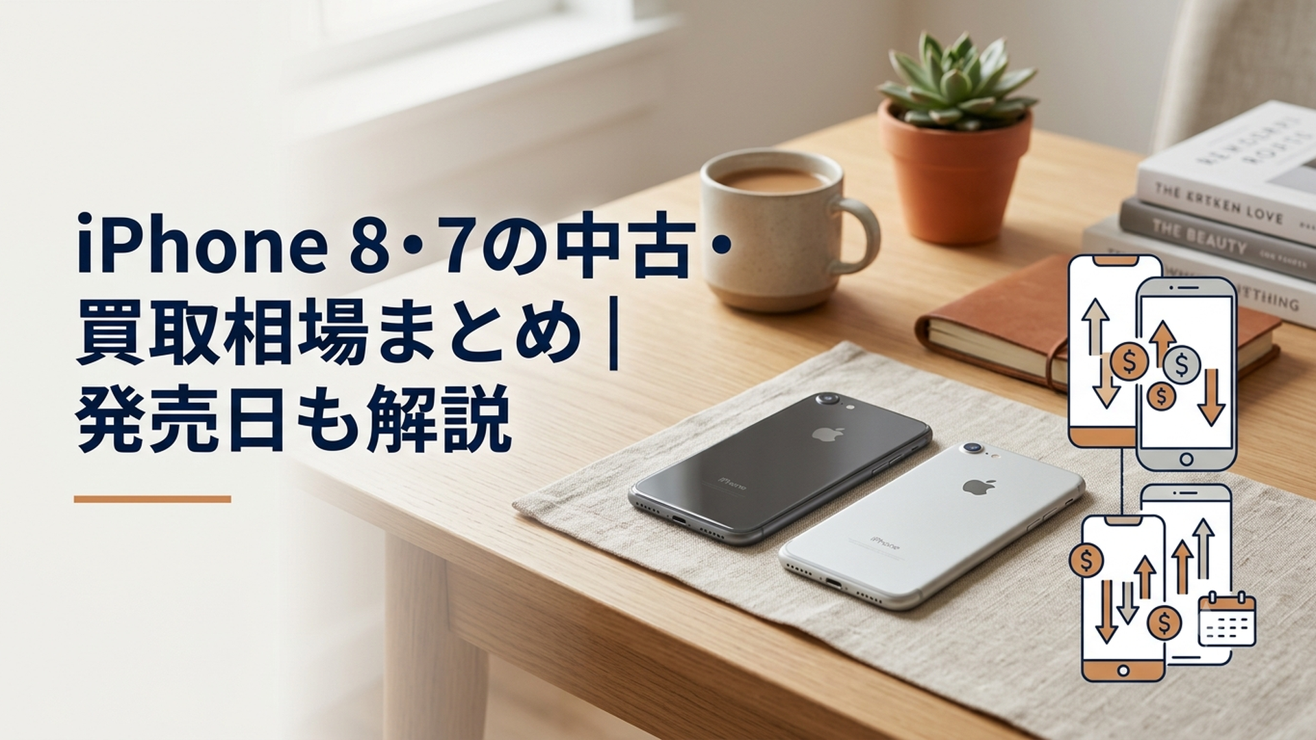 iPhone 8・7の中古・買取相場まとめ｜発売日も解説
